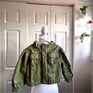 Old Navy Green Puffer Jacket